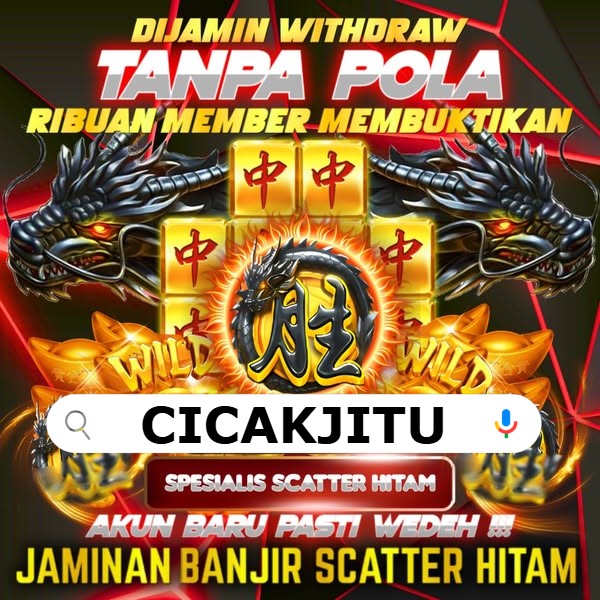 CICAKJITU: Situs Game Online Resmi Aman & Auto Cuan